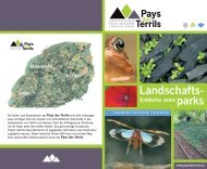 Landschafts- parks - Pays des Terrils