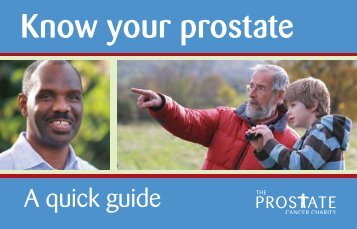 Know your prostate: a quick guide - Prostate Cancer Charity