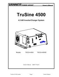 TruSine 4500 - Vanner