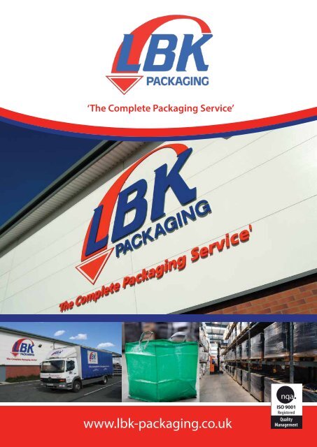 to download our company brochure - LBK Packaging