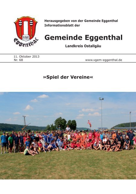 Gemeinde Eggenthal - Verwaltungsgemeinschaft Eggenthal