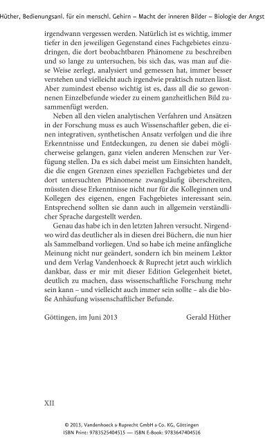 und Leseprobe (PDF) - Vandenhoeck & Ruprecht