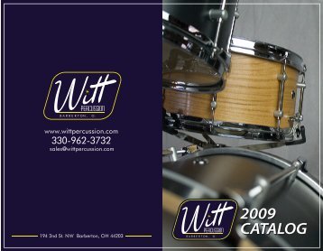 witt percussion catalog 2
