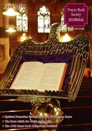 PRAYERBOOK - The Prayer Book Society