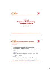 Global Requirements Engineering - Fachgruppe Requirements ...
