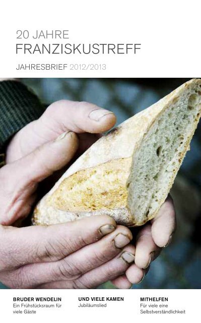 Jahresbericht 2012/2013 - Franziskustreff