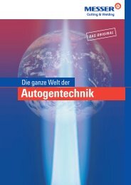 Autogentechnik - Messer