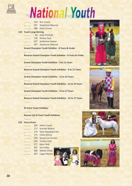 2010 Show Catalogue - Independent Miniature Horse Registry Inc.