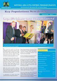 NASCOP MARPs Newsletter 2013 Issue 2 - Kenya National AIDS ...