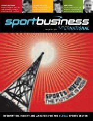 information, insight and analysis for the global sports sector ...