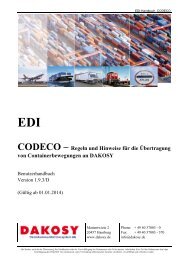 CODECO 95B - DAKOSY Datenkommunikationssystem AG
