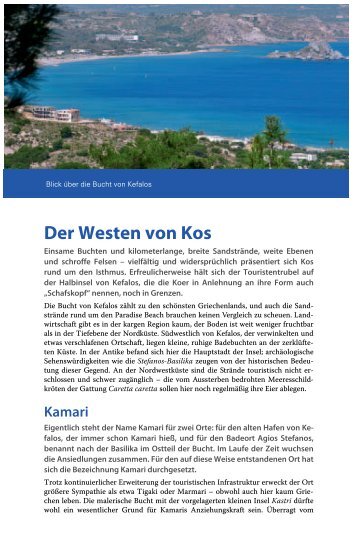 Der Westen von Kos - Michael Müller Verlag