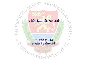 A hőháztartás zavarai - Index of