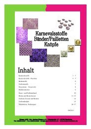 Katalog Karnevalsstoffe Ł Bänder-Pailletten9-2013