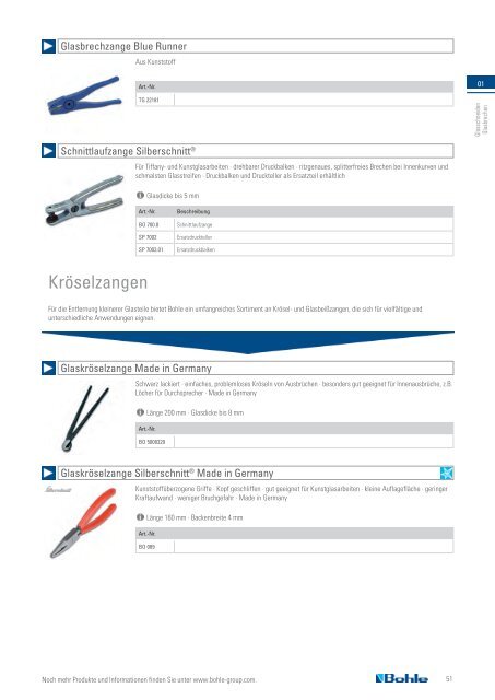 Glasschneiden & Glasbrechen