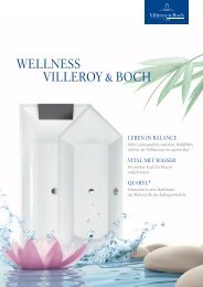 Wellness Broschüre - Villeroy & Boch