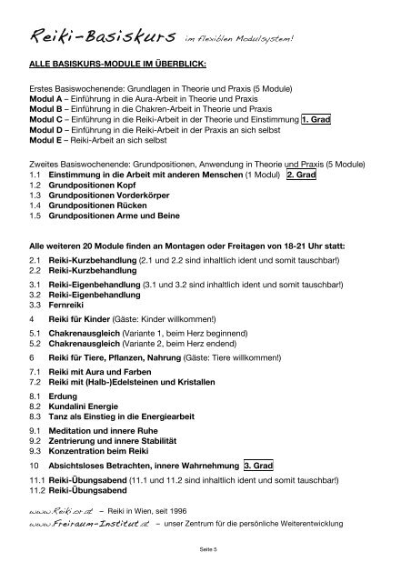 (Reiki-Basiskurs) findest Du hier als PDF zusammengefasst!