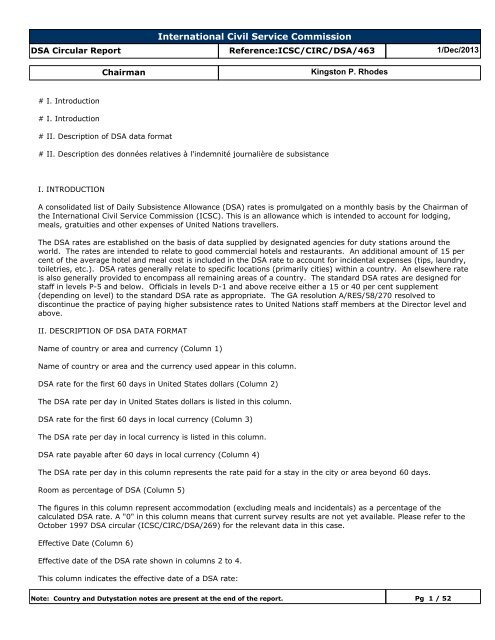 International Civil Service Commission