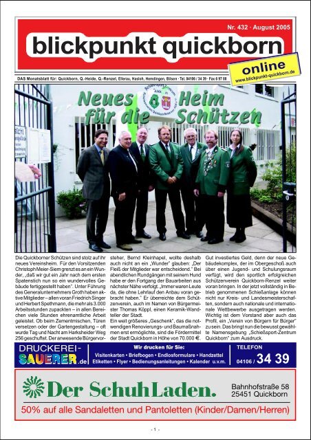 Nr. 432 – August 2005 - Blickpunkt Quickborn