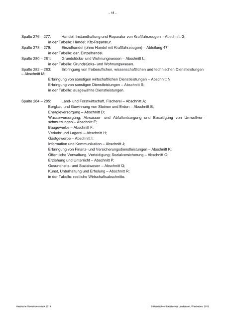 Hessische Gemeindestatistik 2013 - Werra-Meißner-Kreis