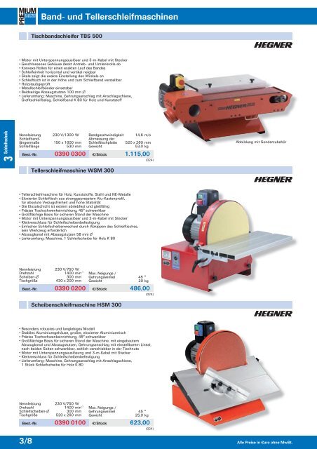 PREMIUM Elektrowerkzeuge 2013/2014 - EW NEU GmbH Worms ...