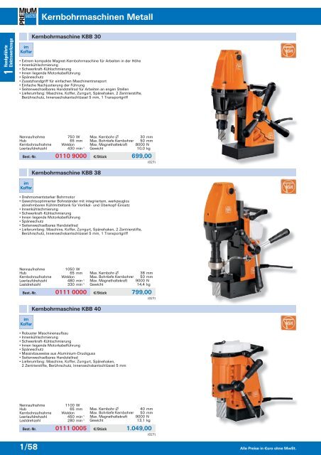 PREMIUM Elektrowerkzeuge 2013/2014 - EW NEU GmbH Worms ...