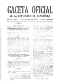 Resolución Nº 290 del 28.03.1977, publicada en Gaceta Oficial ...