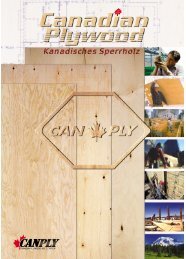 Kanadisches Sperrholz - Canadian Plywood Association