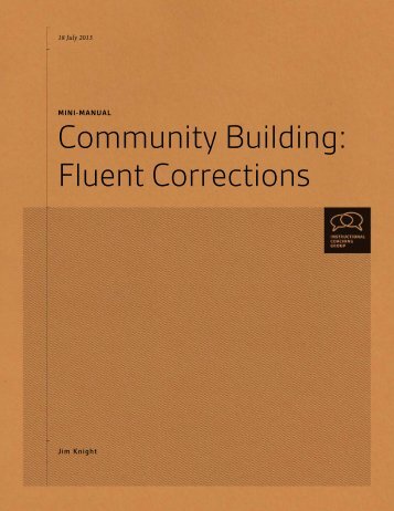 Fluent Corrections - Instructional Coaching Group