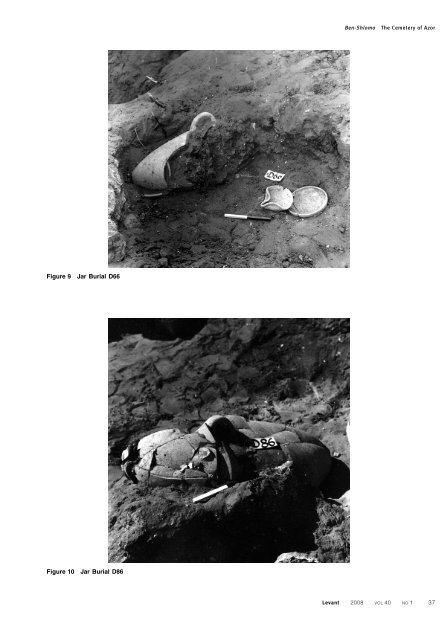 The Cemetery of Azor and Early Iron Age Burial Practices