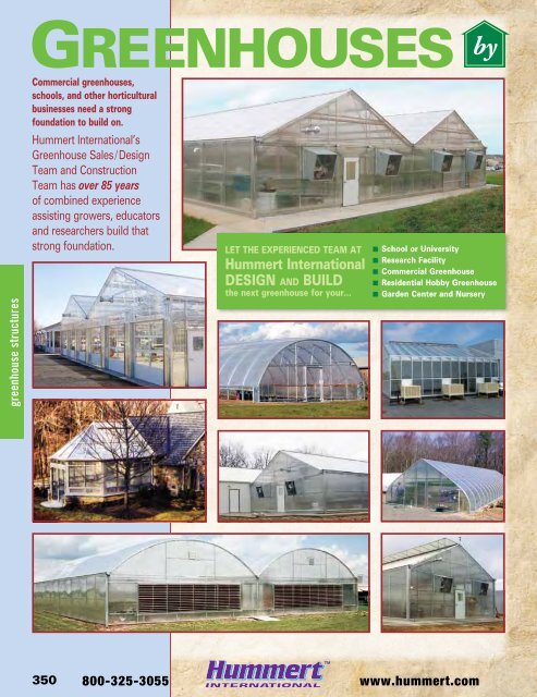 Greenhouses By Hummert International