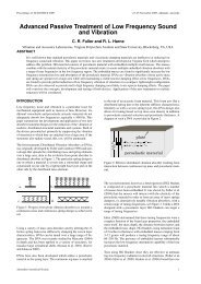 Advanced Passive Treatment of Low Frequency Sound and Vibration