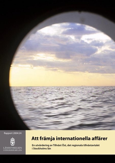 Att främja internationella affärer - Länsstyrelsen i Stockholms län