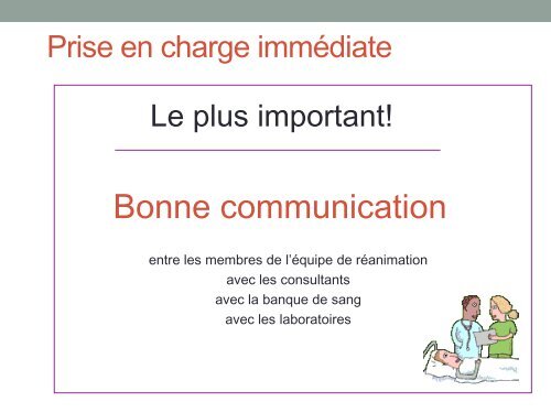 Protocole d'hémorragie massive - CHU Sainte-Justine - SAAC