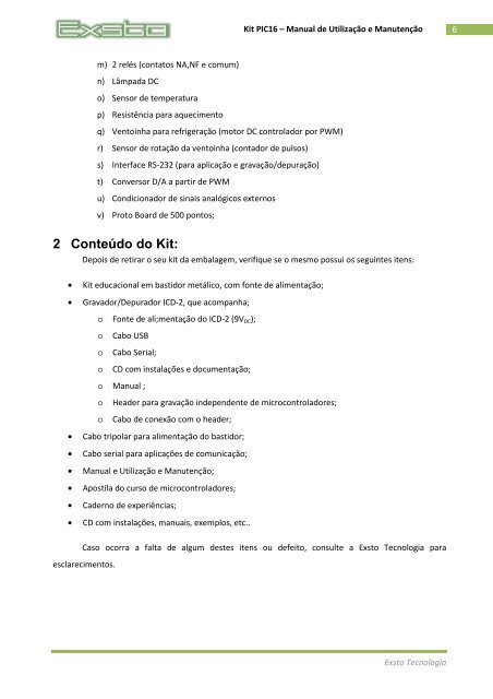 Manual XM116 - UFSM