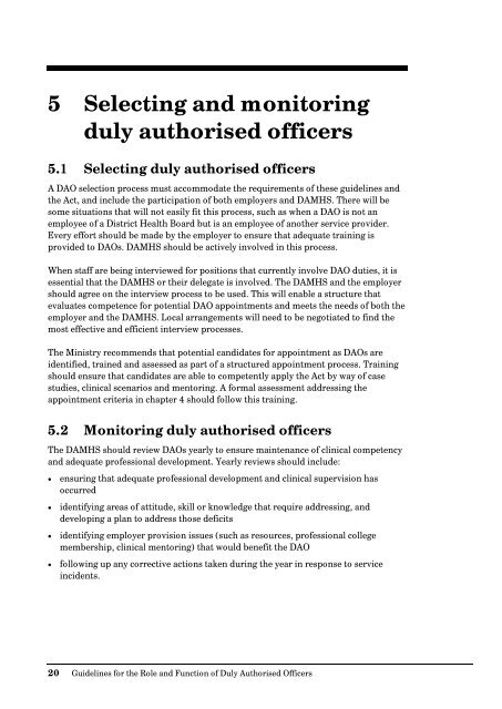 Guidelines for the Role and Function of Duly Authorised Officers (pdf ...