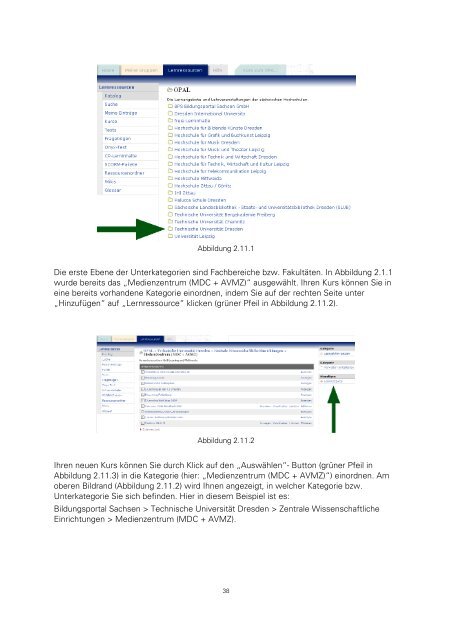 OPAL-Handbuch - E-Learning an der TU Dresden - Technische ...