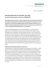 Neue Einsatzzentrale der Johanniter up to date - Frequentis