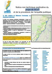 Notice non technique explicative du projet de SCoT et ... - Drusenheim