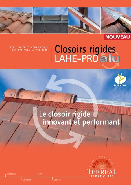 Closoirs rigides LAHE-PRO - Terreal Couverture