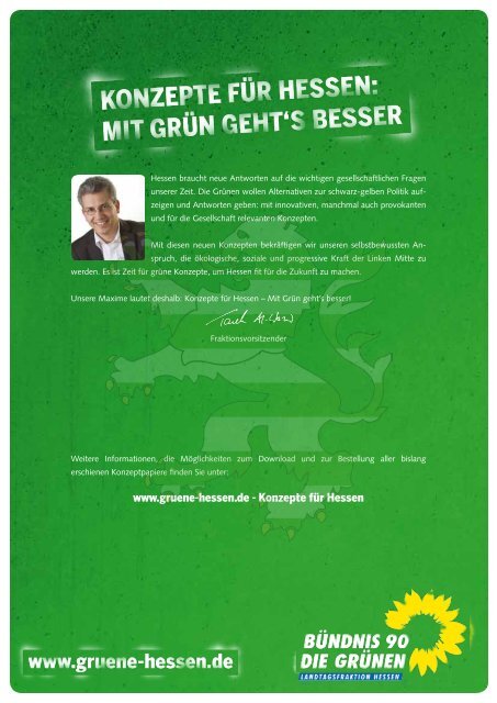 UmweltschUtz - Bündnis 90/Die Grünen Hessen