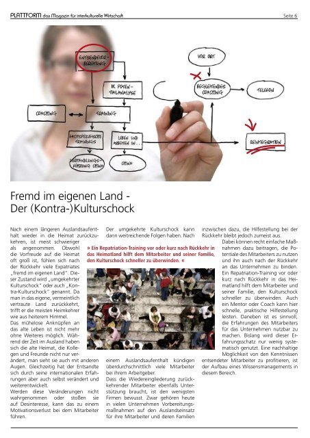 Interview - Das Magazin für interkulturelle Wirtschaft