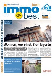 Wohnen, wo einst Bier lagerte - Die besten Immobilien von Bern ...