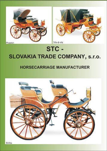 Katalóg kočov - STC - SLOVAKIA TRADE COMPANY, sro