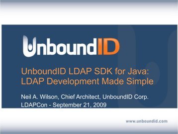 The LDAP Join Control - UnboundID