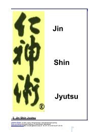 Aus einer Diplomarbeit Teil 2 Jin Shin Jyutsu - Lebens-oase.ch