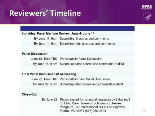 CCRS Grant Review Orientation Slides - Grantreviewinfo.net