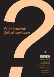 Wissenswertes zur Verwendung von ... - SPONGO GmbH