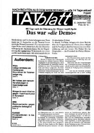 Das war »die Demo«