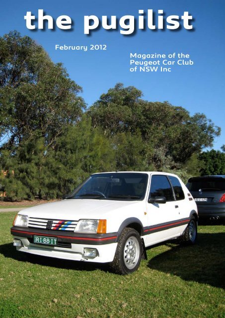 The Pugilist February 2012 - Peugeotclub.asn.au